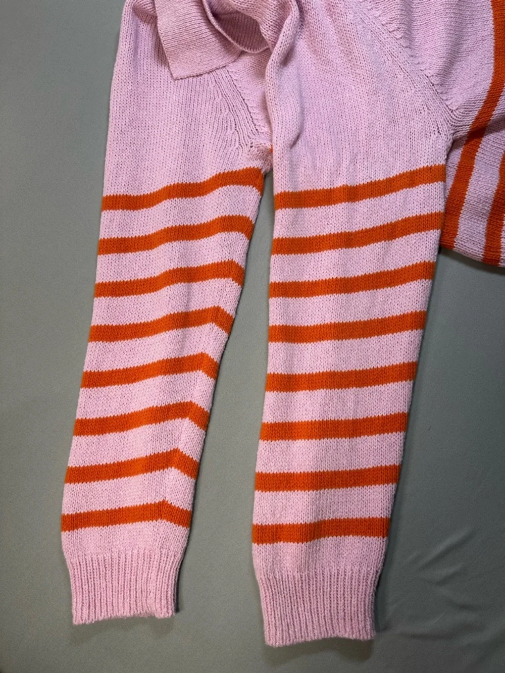 Marine Layer Claire Relaxed Polo Sweater, Merino Wool/Cotton - Womens XL - Picture 9 of 16